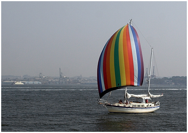 Sailing NY Harbor