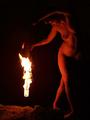 Poi--fire twirling