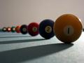8 Balls-Only 1 in focus