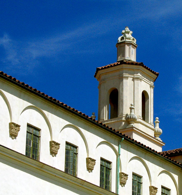 Red Tiles, White Walls, Blue Sky