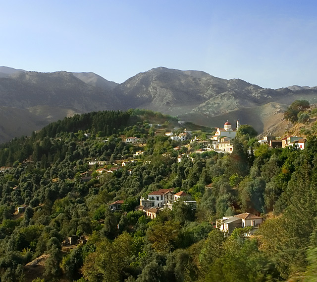 Castle in the Mountains of Crete