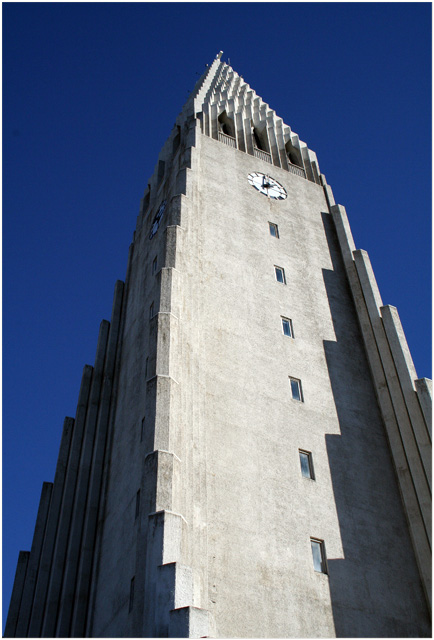 Church tower of Hallgrímur Pétursson.