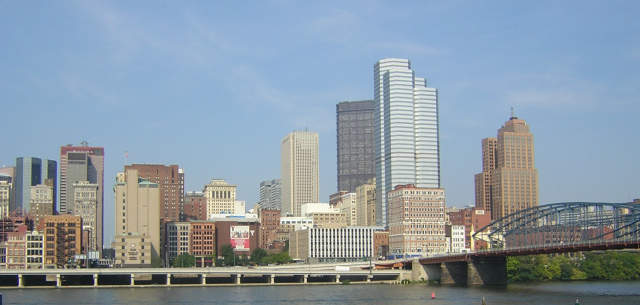 Beautiful Downtown Pittsburg