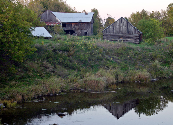 By the River