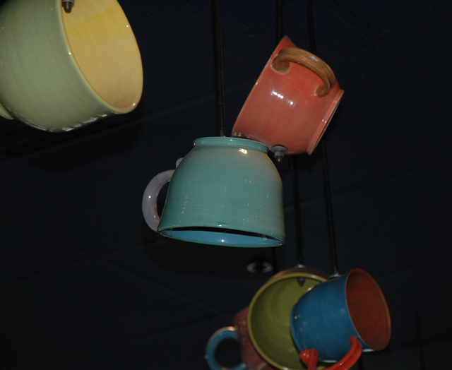 dangling cups