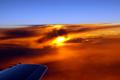 Sky Ablaze In Yellow & Orange