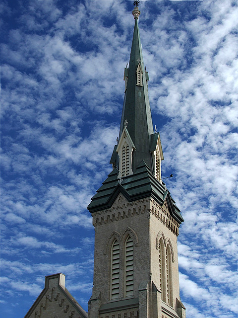 Celebrating a place to worship.