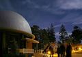 Stars and Mars Above Lowell Observatory