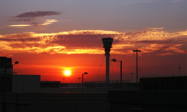 Heathrow Sunset