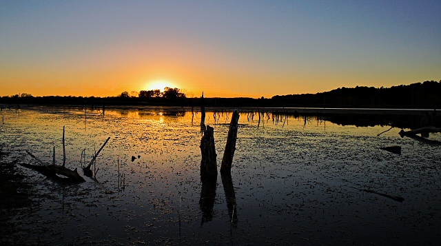 Sunset On The Marsh