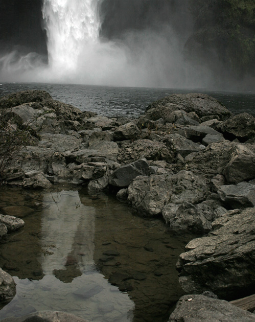 Snoqualmie Falls in a Pool