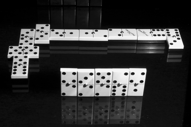 Reflecting Dominoes