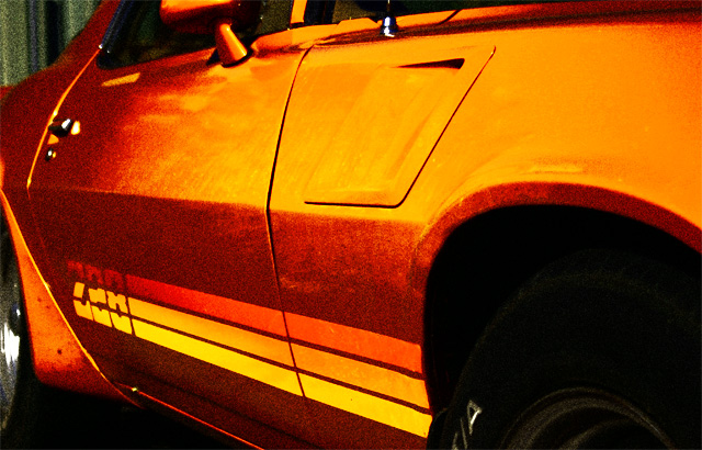 Fast cars worn through time