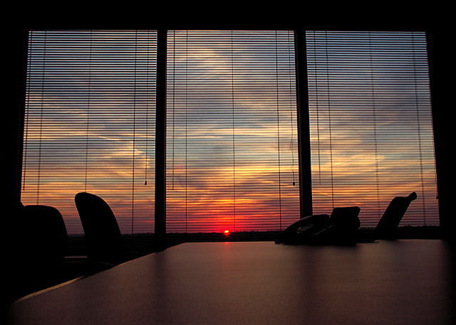 Boardroom Sunset