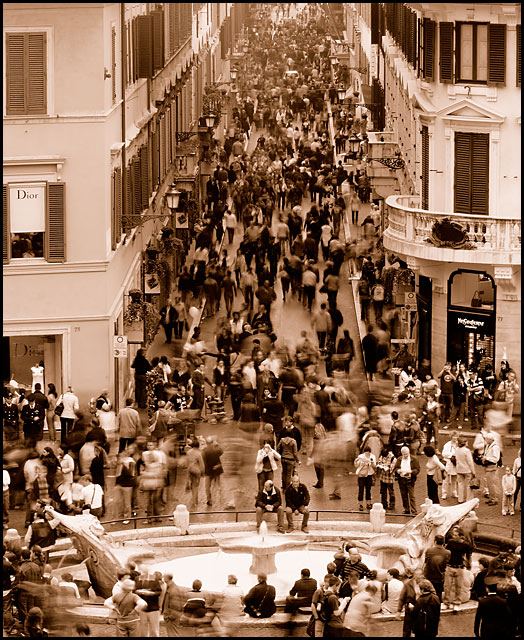 Piazza di Spagna alive - Rome