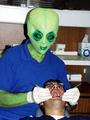 Alien Urban Legend: Remove the plaque from a human's teeth and live a million years. (see details)