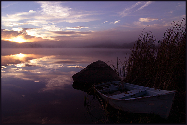 Sunrise on Hummel Lake