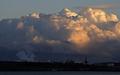 Clouds above the Refinery