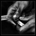 Hands of worker