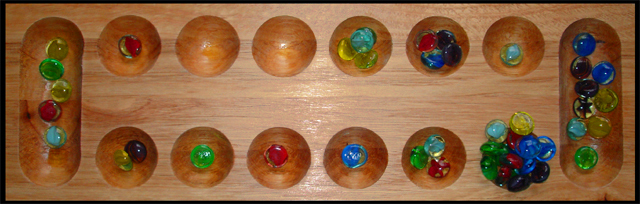 a game of mancala