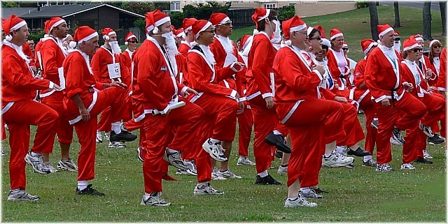 Santas Says ' Give yourself membership to the local Gym. Treat yourself to a slimmer you"