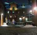 The Distillery, pre-dawn
