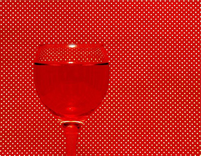 Wine and Polka Dots