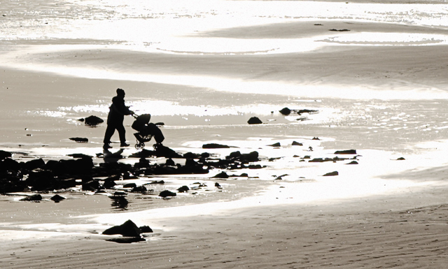 A Walk on The Beach