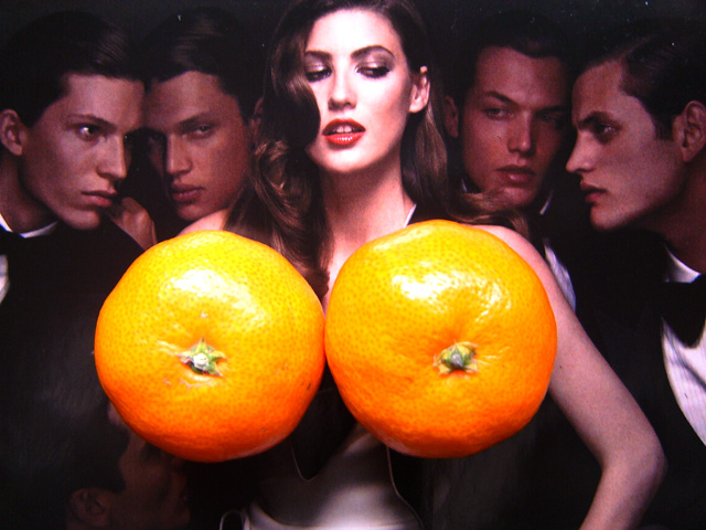 Men think about OOranges all the time - its true.