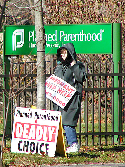 Planned Parenthood Protest