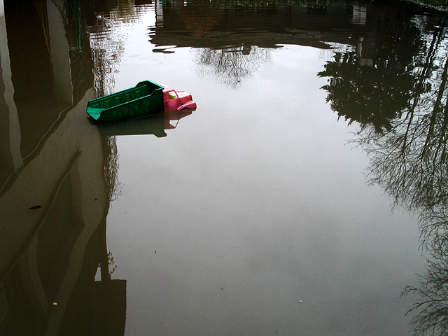 Water level on the rise again