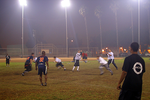 Faithful Flock to Flag Football