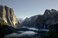 Fog on The Yosemite Valley