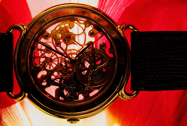 Reflections through a clockwork