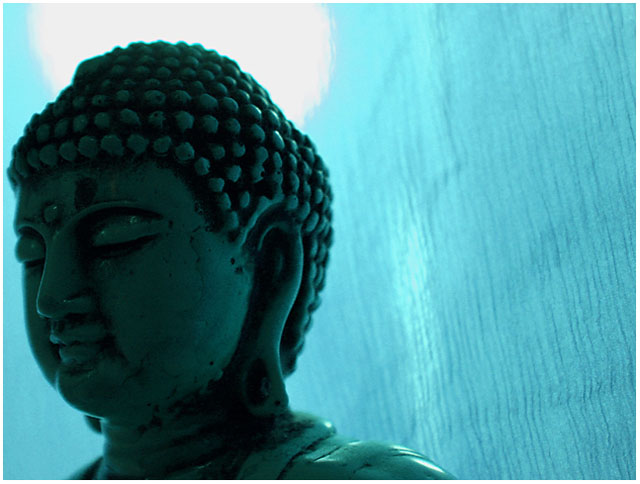 Buddha in Blue