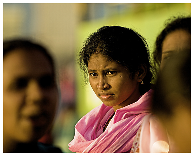 Girl in pink