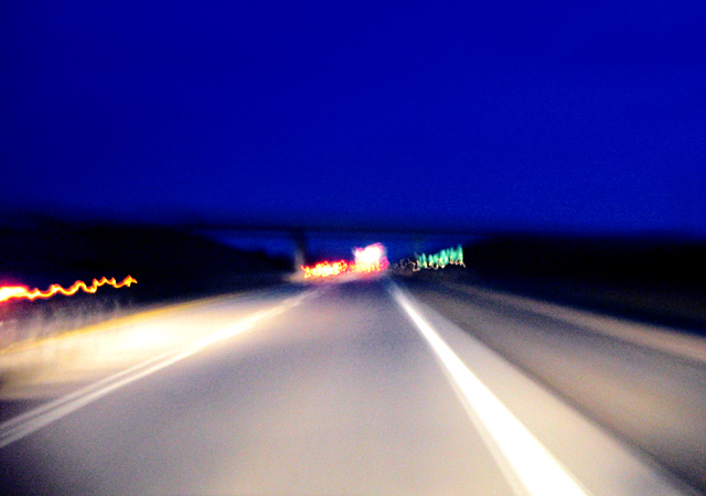 Blue Nights on the Highway