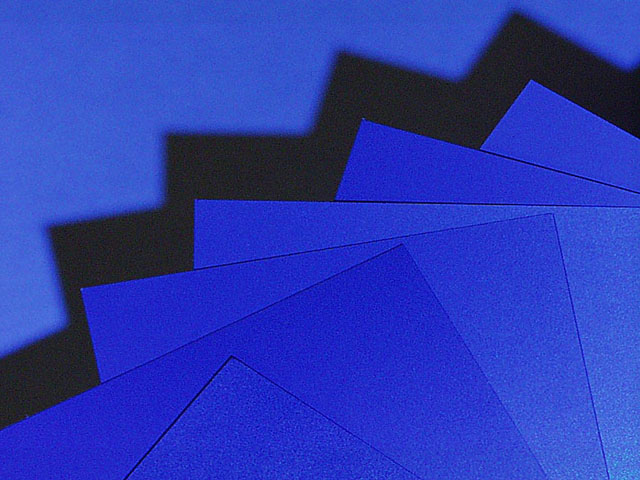 Geometric Blue
