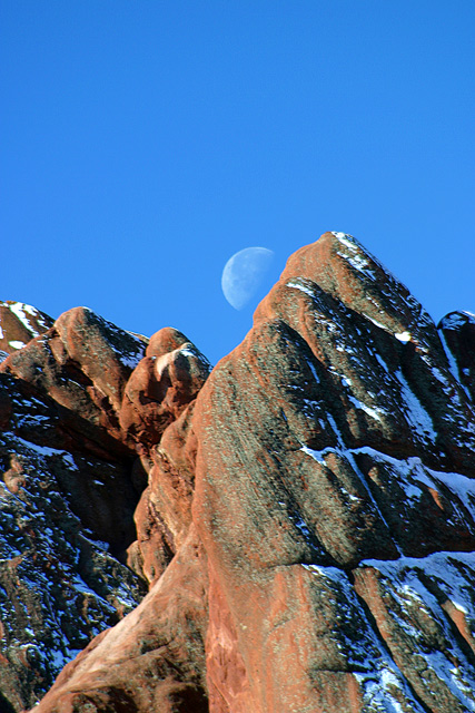 Rocky Mountain Moon