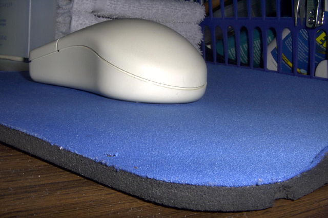 The blue Prairie on which my mouse resides.