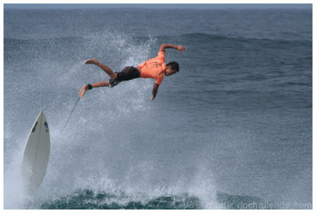 Alien Abduction of Surfer