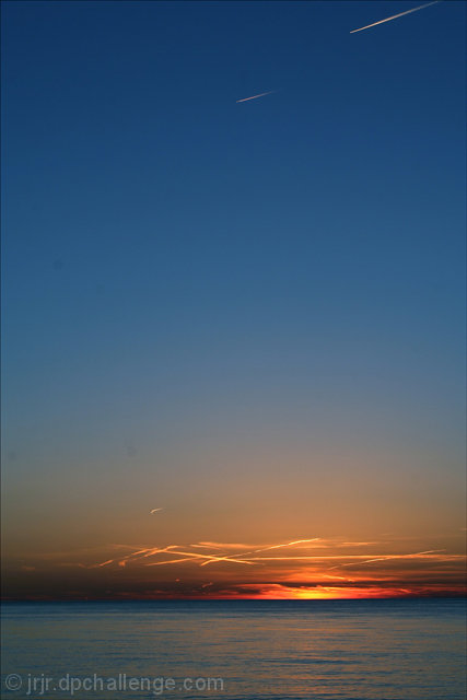 Blue Skies Yield To Night