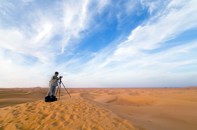 Shoot the clouds