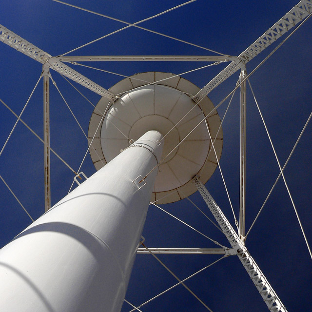 Blue Sky White Square