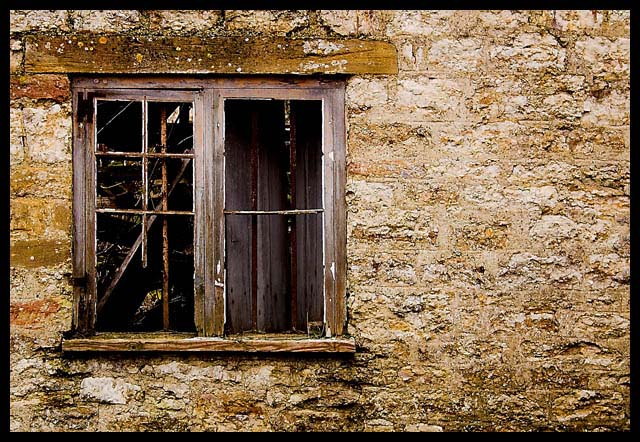 Window to a lost soul