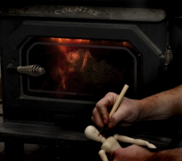 Whittlin By The ol' Country Stove