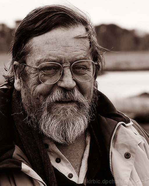 Portrait on a Blustery Cape Cod Morning