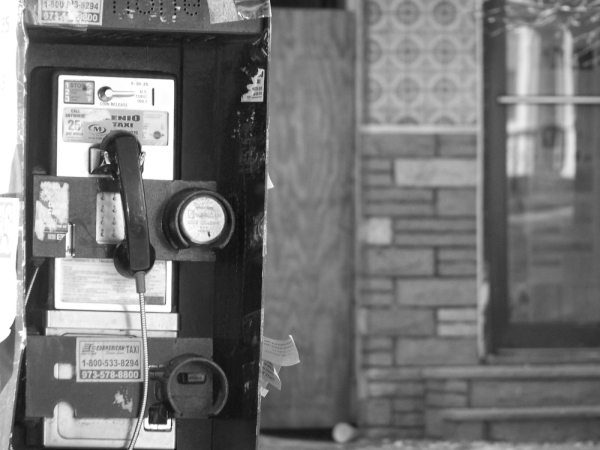 Payphone in Newark, NJ