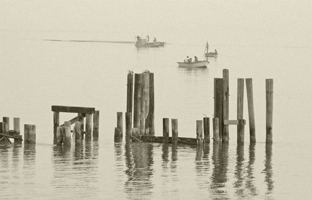 Oystermen on Apalch Bay