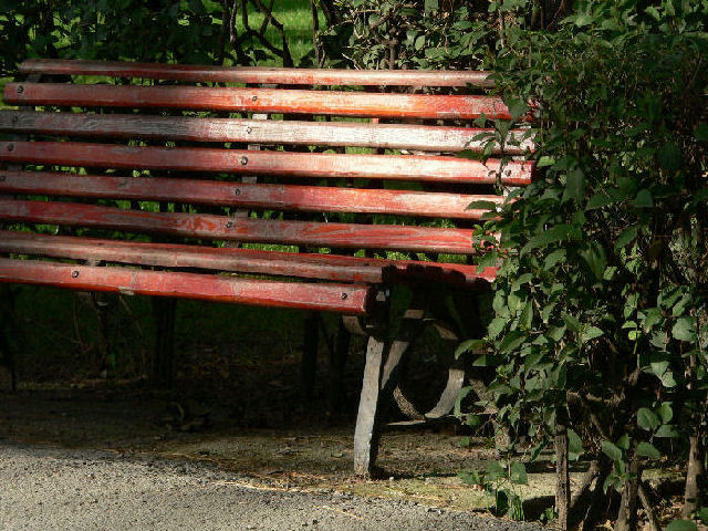 sit down and relax at the winter sunshine